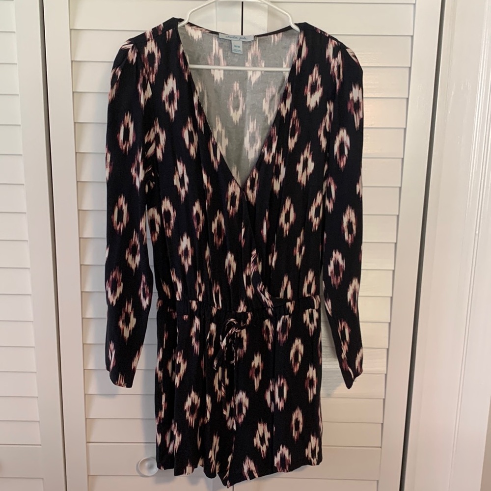 Long sleeve romper